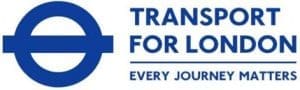 A logo illustrating the organisation Transport for London