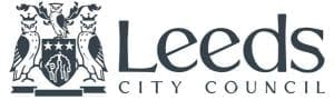A logo illustrating the Authority Leeds City Council